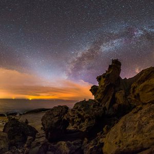 Arcs Over Persian Gulf