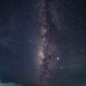 Milky Way on Lake Peten Itzá