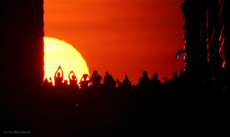 Sunset Across 42nd Street