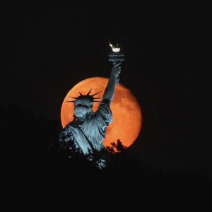Moon Rise of Liberty