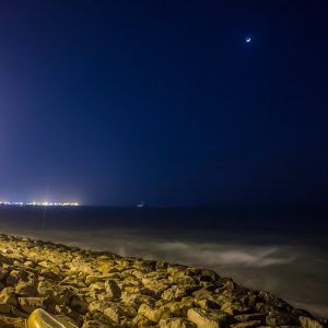 Two Friends and the Night Sky
