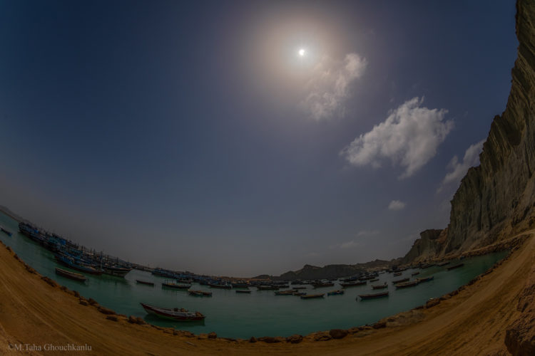 Solar Eclipse From Beris Port