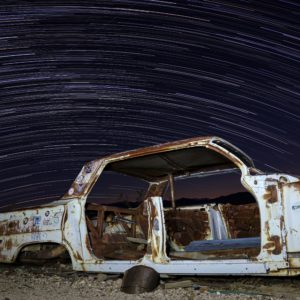 Decaying Car Trails Stars