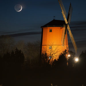 Crescent Moon and the Mill