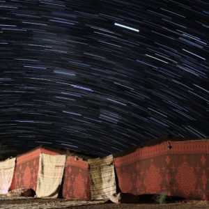 Sahara Star Trails