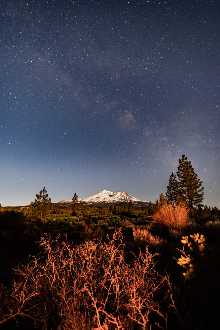 Dawn at Mount Shasta