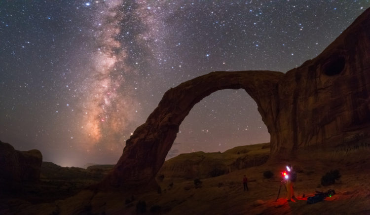 Milky Way at Corona Arch