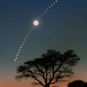 Eclipse Sequence Over Africa