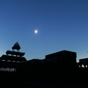 Eclipse at Fatehpur Sikri