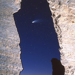 Twilight Keyhole Comet