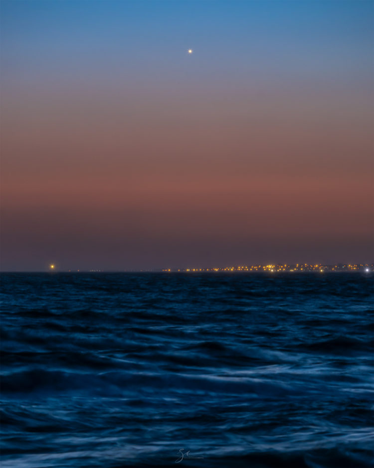 Mercury Above the Mediterranean Sea