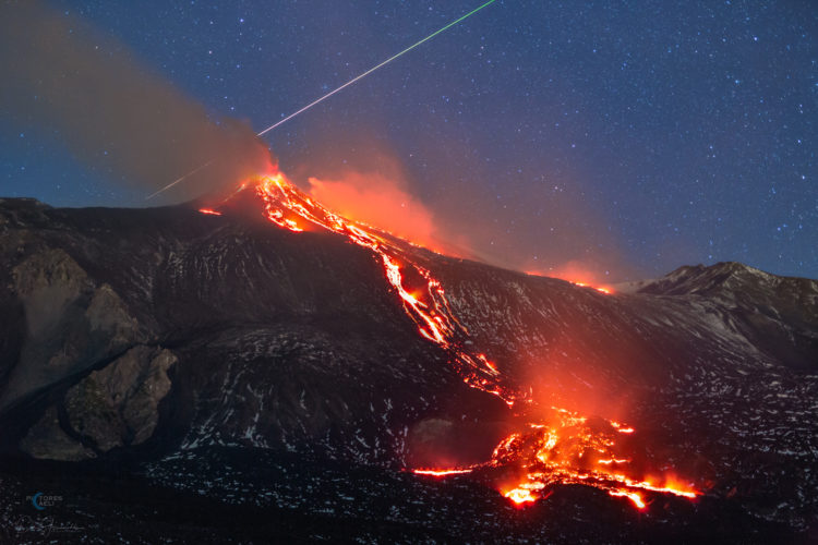 Lava and Meteor