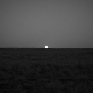 Moonrise in Kazakhstan