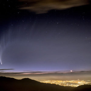 Comet McNaught Over Santiago
