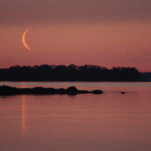 Baltic Sea Moonrise