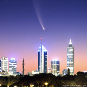 Comet McNaught above Perth