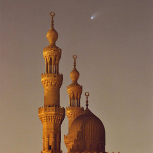 Comet and Mosque