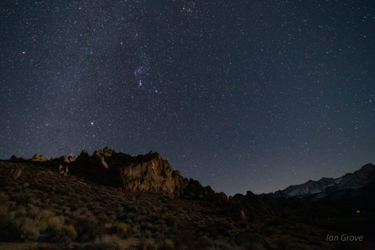 Eastern Sierra Winter Sky