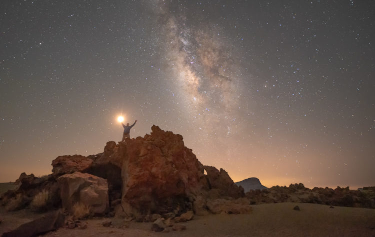 Milky Way in Teide National Park