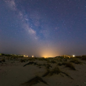 Milky Way Above Dunes