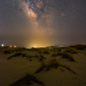 Milky Way Above Dunes