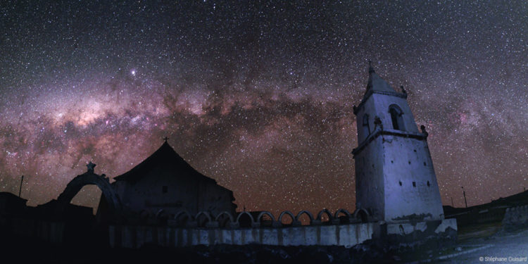 Milky Way and Altiplano Church