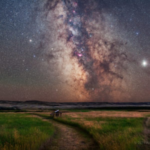 Milky Way at Grasslands National Park