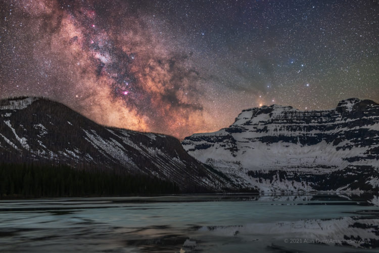 Milky Way Over Cameron Lake