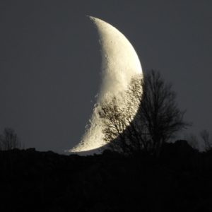 The Moon Over the Hill