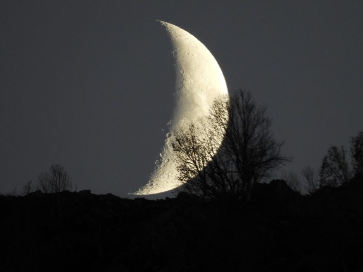 The Moon Over the Hill