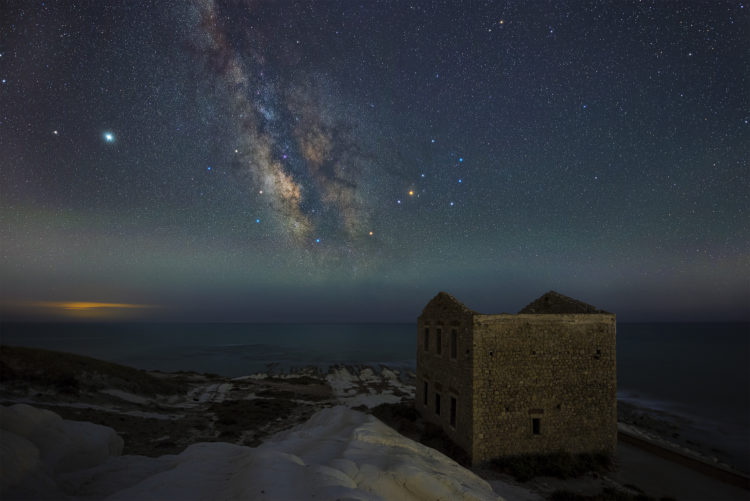 Summer Milky Way in Sicily
