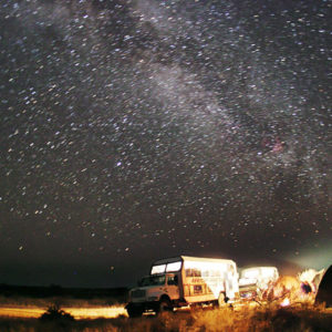 Camping in Namib Desert