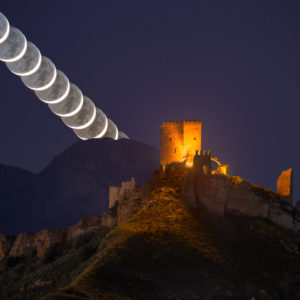 Earthshine Moon Sequence