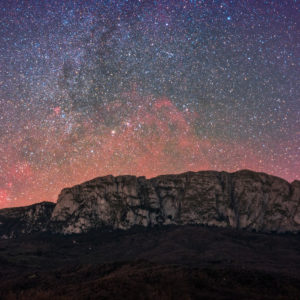 Winter Milky Way Above Rocca Busambra