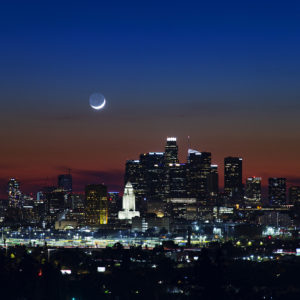 Moon Over the City of Angles