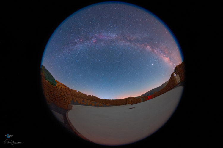 Milky Way Arc Above Andromeda Theater