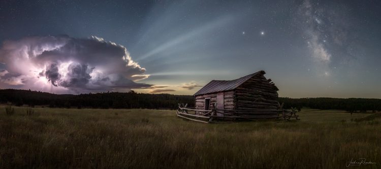 Moonbeams and the Milky Way