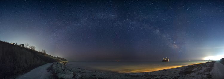 Milky Way by the Black Sea