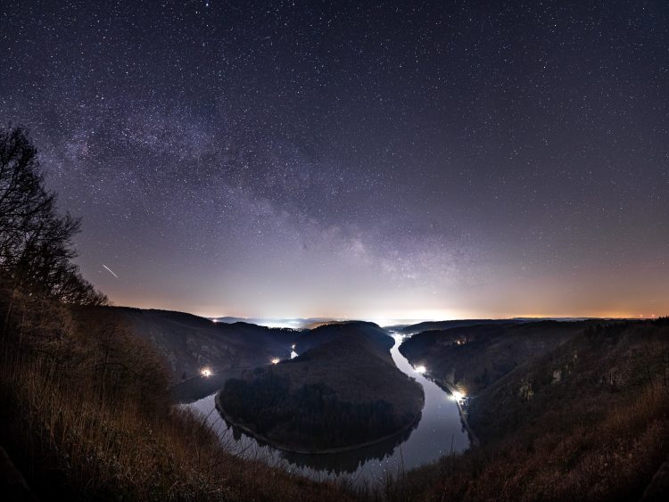 Milky Way Above the Saar Loop