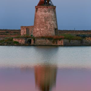 Venus Belt Above Trapani Salt ponds