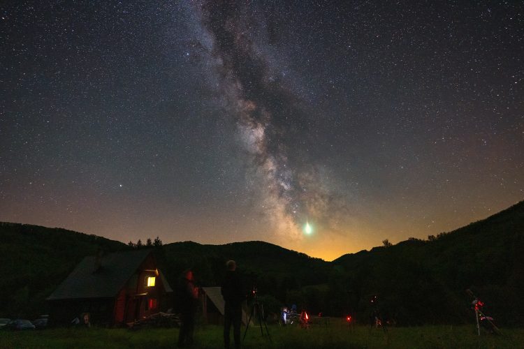 Fireball in the Milky Way Core