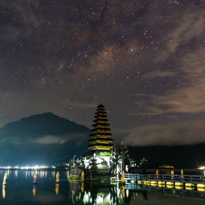 Pura Segara Ulun Danu Batur Milkyway