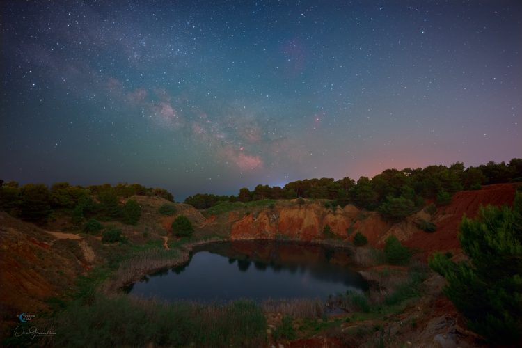 Milky Way in the Heart of the Bauxite Quarry