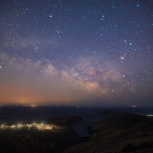 Milky Way at the Peninsula of Mani