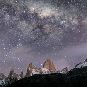 Fitz Roy Covered With Stars