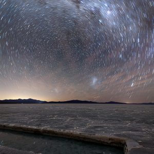 Saltflats Witness of the Universe