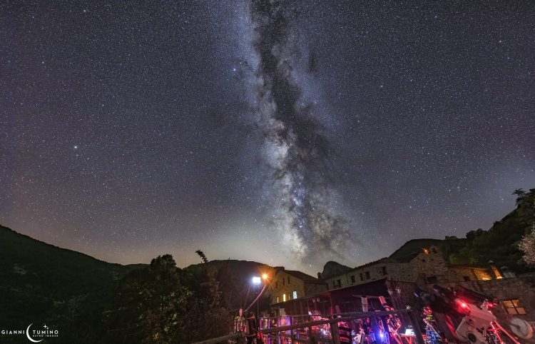 The Milky Way Over the Star Party