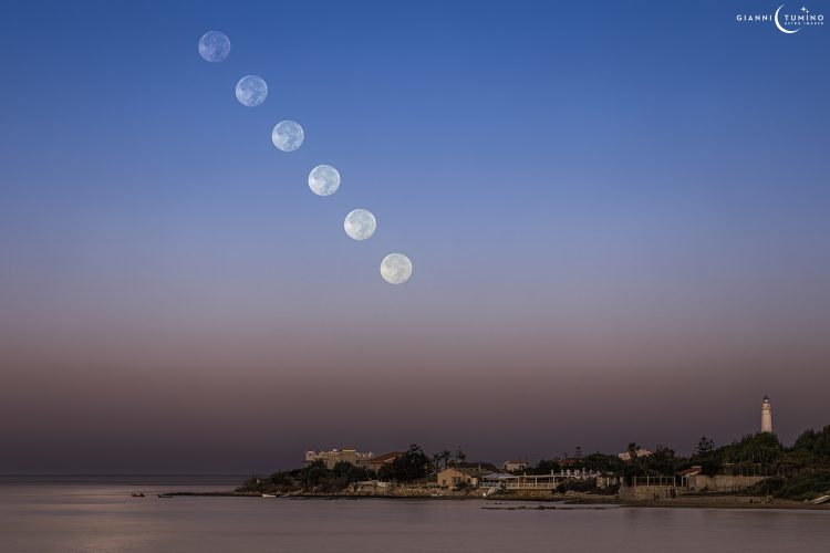 A Moonset Sequence and Venus Belt