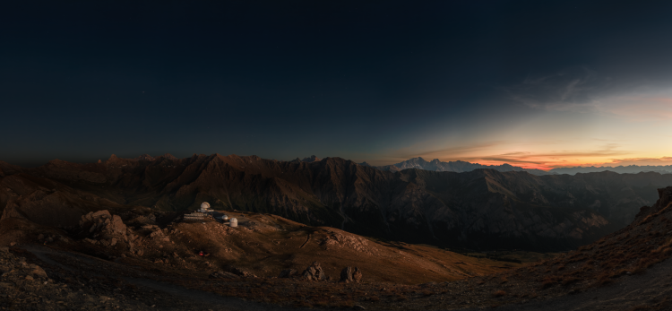 St Veran Observatory Between Day and Night