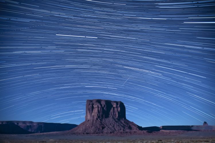 Monument Valley at Night